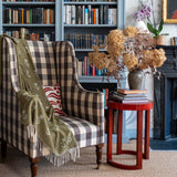 THE 90TH ANNIVERSARY BERKELEY SPRIG LAP RUG OLIVE