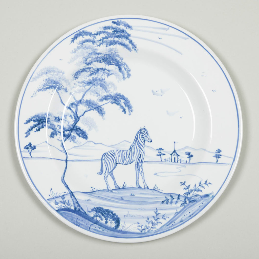 Hand-Painted Blue & White Plates + HouseBeautiful.com Feature