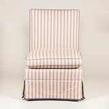 The Billy Baldwin chair made to order in the fabric of your choice.