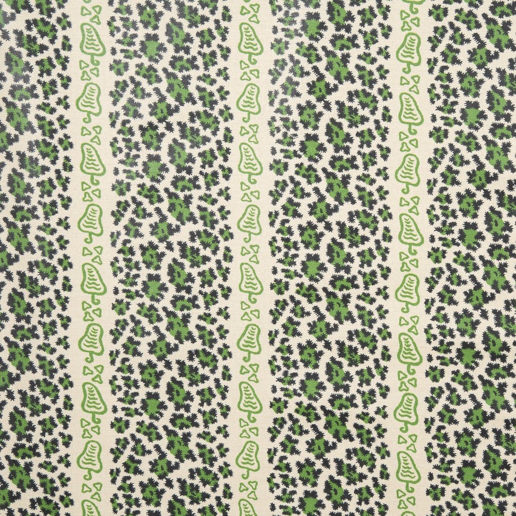 LEOPARD STRIPE GREEN – Sibyl Colefax & John Fowler