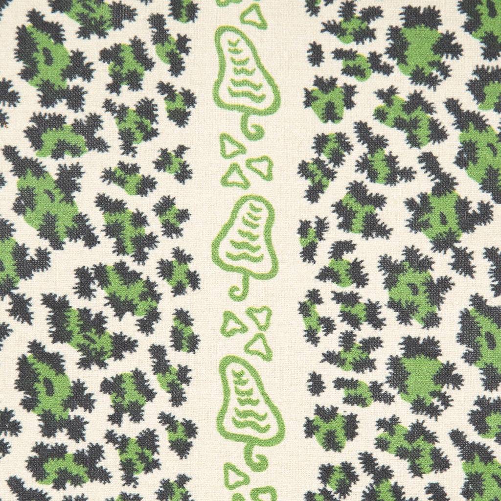 LEOPARD STRIPE GREEN – Sibyl Colefax & John Fowler
