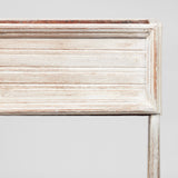 A PAIR OF SIMPLE RECTANGULAR PLANT STANDS ON TAPERING LEGS. LATE 20TH C.
