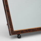 RECTANGULAR EASEL MIRROR.