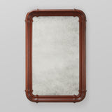 RECTANGULAR 19TH/20TH CENTURY MIRROR.