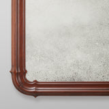 RECTANGULAR 19TH/20TH CENTURY MIRROR.
