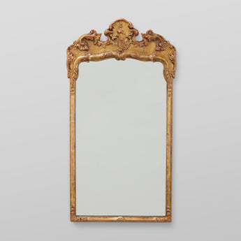 SMALL ROCOCO STYLE MIRROR.