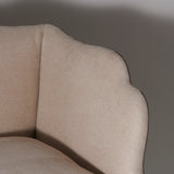 The Art Deco Sofa based on a 1930's original. Made to order in the fabric of your choice.