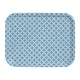 A MEDIUM BIRCH VENEER TRAY WITH A CLASSIC PRINT DESIGN