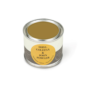 Hambleden Yellow - Sibyl Colefax & John Fowler Paints. Available to order in various colours and finishes.