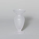 A small Urn-Shaped Vase - frosted.