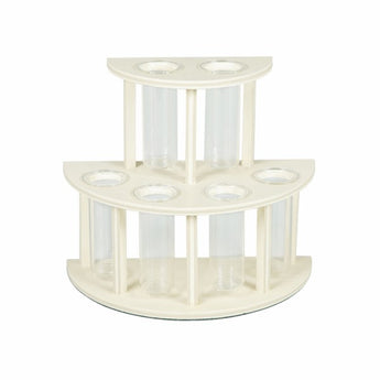 A TWO-TIER FLOWER HOLDER - PAINT CHART COLOUR NO.11