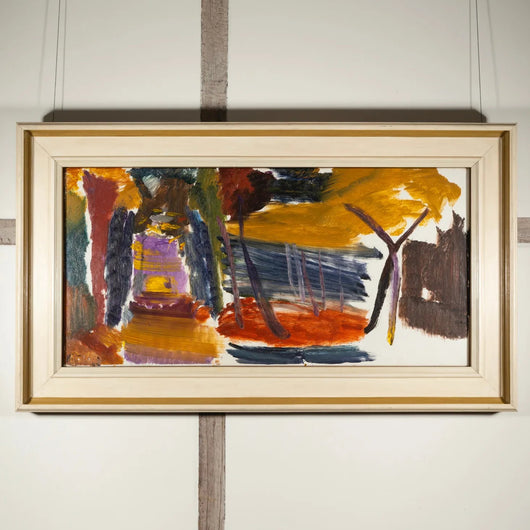 IVON HITCHENS PAINTING- LARCHWOOD PATH, 1948