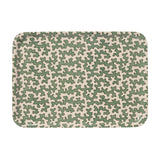 A LARGE BIRCH VENEER TRAY WITH A CLASSIC PRINT