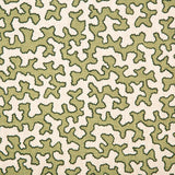 Sibyl Colefax & John Fowler - 'Moss Squiggle' printed fabric.