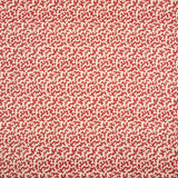 Sibyl Colefax & John Fowler - 'Red Seaweed' printed fabric.