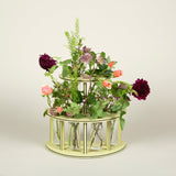 A two-tier flower holder. Paint chart colour No.15