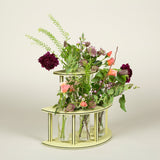 A two-tier flower holder. Paint chart colour No.8