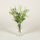 A small Urn-Shaped Vase - clear.