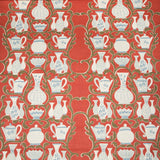 Sibyl Colefax & John Fowler - 'Pots' printed fabric.
