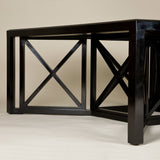 Square Cockpen Coffee Table. Made to order. Bespoke size and finish available upon request.